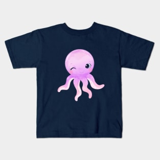 cute Octopus Kids T-Shirt